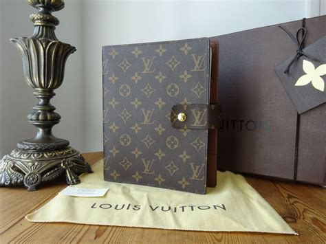 lv gm planner|Large Ring Agenda Cover Monogram .